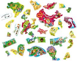 pasaulio zemelapis puzzle - Janod World Puzzle J05504 - 3 nuotrauka