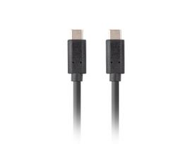 usb c to 3.2 gen 1 - LANBERG CABLE USB-C M/M 3.2 GEN 2 0.5M PD100W - 2 nuotrauka
