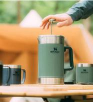 zalia kava - Stanley Classic Hot French Press, 1.4 l, žalia - 9 nuotrauka