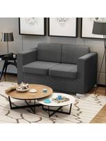 Sofa VLX 2-Seater 243583, tamsiai pilka, 73 x 137 x 78 cm