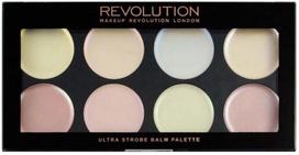 Makeup Revolution Ultra Strobe Balm Palette švytėjimo suteikiančių kreminių priemonių paletė