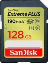 sandisk extreme 128gb - Atminties kortelė SanDisk Extreme Plus, 128 GB - 1 nuotrauka