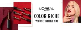 loreal color riche - L'Oréal Paris Color Riche Intense Volume Matte Matiniai lūpų dažai, 366 Rouge Avant-Ga - 6 nuotrauka