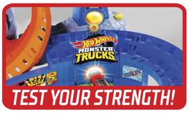 hot wheels trasa - Hot Wheels Monster Trucks T-Rex Volcano Arena - 5 nuotrauka