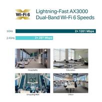 wifi 6 stiprintuvas -  TP-Link EAP653, 5 GHz, balta - 8 nuotrauka