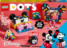 peliukas mikis - LEGO DOTS Peliuko Mikio ir Pelytės Minės mokyklinė dėžutė 41964 - 1 nuotrauka