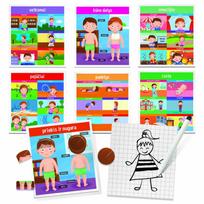 headu montessori - Mokomasis žaidimas HEADU KAIP MES SUDARYTI, lietuvių kalba - 2 nuotrauka