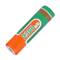 18650 - Superfire įkraunamas elementas, 2300 mAh - 2 nuotrauka