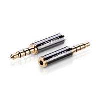 3.5 mm to 3.5 mm kabelis - Ugreen Audio adapter 2.5mm micro jack to 3.5mm mini jack Black - 2 nuotrauka