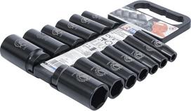 32 mm raktas - Smūginių statinių rinkinys 12,5 mm (1/2 colio) pavara | 10-32 mm | 13 vnt.-95207 - 2 nuotrauka
