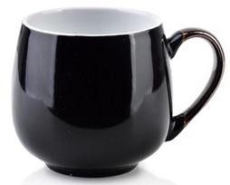 Puodelis AffekDesign Cal, juoda, 0.390 l