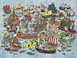 puzzle castorland - Castorland Puzzle Tropical Trio 1500pcs - 2 nuotrauka