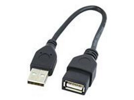 usb extension cable - Gembird Cable USB / USB 0.15m Black - 6 nuotrauka