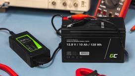 akumuliatorius 4a - Green Cell  LiFePO4 akumuliatoriaus įkroviklis 14.6 V 4A - 6 nuotrauka