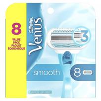 gillette venus smooth - Gillette Venus Smooth Skustuvo Keičiamos Galvutės, 8 vnt - 1 nuotrauka