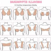 krutines - Krūtinę Formuojanti Lipni Juosta Be Latekso 7,5cm 5m. Dydis D - 6 nuotrauka