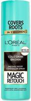 loreal paris concealer - Loreal Professionnel Magic retouch purškiklis plaukų šaknims 15 Cold Brown - 1 nuotrauka