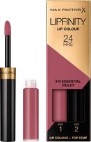 Max Factor Lipfinity skysti lūpų dažai - 310 Essential Violet