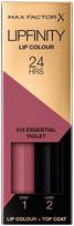 lipfinity - Max Factor Lipfinity skysti lūpų dažai - 310 Essential Violet - 2 nuotrauka