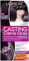 Loreal Casting Creme Gloss plaukų dažai be amoniako - 316 Plum
