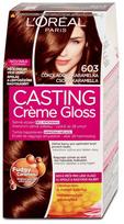 Loreal Casting Creme Gloss plaukų dažai be amoniako - 603 Chocolate Carame
