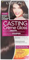 loreal - Loreal Casting Creme Gloss plaukų dažai be amoniako - 500 Medium Brown - 2 nuotrauka