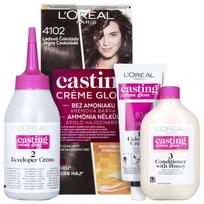 plauku dazai loreal - Loreal Casting Creme Gloss plaukų dažai be amoniako - 4102 Iced Chocolate - 3 nuotrauka