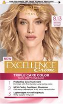 loreal excellence 8 - Loreal Professionnel Excellence Creme plaukų dažai - 8.13 Pearl Beige - 1 nuotrauka