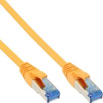 InLine Komutacinis kabelis - S / FTP (PiMf) - Cat.6A - 500MHz - Halogen Free - Copper - Geltona - 15m (76815Y)