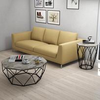 46 57 - Kalune Design Šoninis stalas Sofya - Baltas Marble - 4 nuotrauka