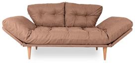 Kalune Design 3-sėdynė sofa-lova Nina Daybed - šviesiai rudas GR102