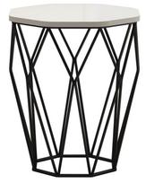 Kalune Design Šoninis stalas Sofya - Kreminis
