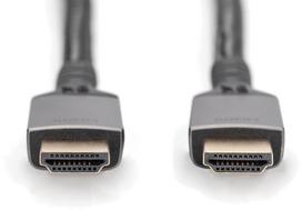 hdmi 8k kabelis - Digitus 8K PREMIUM HDMI 2.1 Connection Cable DB-330200-030-S Black, HDMI to HDMI, 3 m - 2 nuotrauka