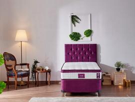 kalune design ciuzinis 120×200 - Kalune Design Čiužinys Violet 120x200 cm Single Size Middle Firm Mattress - 3 nuotrauka