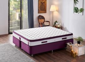 ciuziniai 150 200 - Kalune Design Čiužinys Violet 150x200 cm Double Size Middle Firm Mattress - 4 nuotrauka