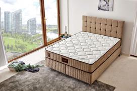 ciuzinys bamboo - Kalune Design Čiužinys Bamboo 200x200 cm Double Size Middle Firm Mattress - 2 nuotrauka