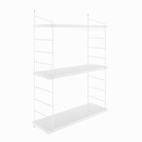 Pakabinama lentyna Kalune Design Armoni 3, balta