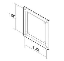 televizoriaus laikiklis - NEWSTAR VESA CONVERSION PLATE - VESA 75 TO 100 - BLACK - 2 nuotrauka
