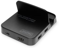 dell 130w - Dock stotelė Dicota, juoda - 4 nuotrauka