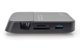 dell 130w - Dock stotelė Dicota, juoda - 8 nuotrauka