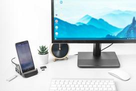 dell 130w - Dock stotelė Dicota, juoda - 11 nuotrauka