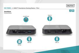 dell 130w - Dock stotelė Dicota, juoda - 15 nuotrauka