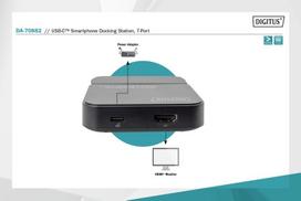 dell 130w - Dock stotelė Dicota, juoda - 17 nuotrauka