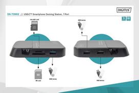 dell 130w - Dock stotelė Dicota, juoda - 18 nuotrauka