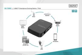 dell 130w - Dock stotelė Dicota, juoda - 19 nuotrauka