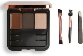 palete - Antakių paletė Makeup Revolution Brow Sculpt 2.2 g, Dark Brown - 3 nuotrauka