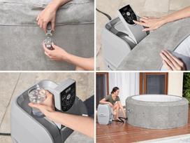 lay z spa - Sūkurinė vonia Lay-Z-Spa Zurich Jacuzzi 180cm Bestway 60065 - 4 nuotrauka