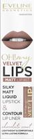 pigu lt lupu dazai - Eveline Oh My Lips Liquid Matt Lipstick & Contour Lip Liner lūpų dažų ir pieštuko rinkinys - 11 Cookie Milkshake - 2 nuotrauka
