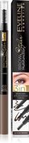 Eveline Brow Multifunction Styler 3in1 daugiafunkcis antakių pieštukas - 01 Medium Brown