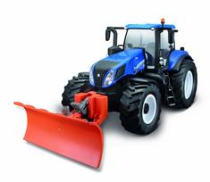 rc traktoriai - Žaislinis traktorius Maisto RC New Holland - 2 nuotrauka
